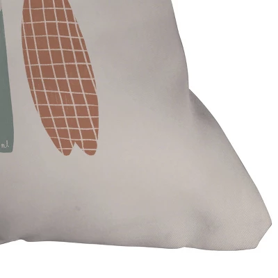 26"x26" Deny Designs Menina Lisboa Summer Cool Surfboards Square Outdoor Throw Pillow Yellow 3 26"x26" Deny Designs Menina Lisboa Summer Cool Surfboards Square Outdoor Throw Pillow Yellow