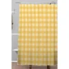 Colour Poems Gingham Pattern Shower Curtain Yellow - Deny Designs -Home Decor Store GUEST bdfe8d24 3315 4da1 8988 c7d4ee03cc50