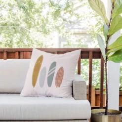 20"x20" Deny Designs Menina Lisboa Summer Cool Surfboards Square Outdoor Throw Pillow Yellow -Home Decor Store GUEST be38ba91 580d 45db a7c6 72ba23d95cf8