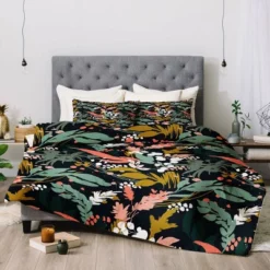 Marta Barragan Camarasa Brushstrokes Leaves Of Nature Comforter Set - Deny Designs -Home Decor Store GUEST beaaa2e2 a38b 463a a8e6 81367a82ea22