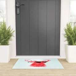 Nick Nelson Young Buck Looped Vinyl Welcome Mat - Society6