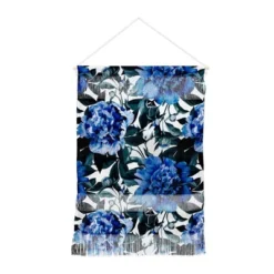 Marta Barragan Camarasa Indigo Floral Wall Hanging Portrait Blue - Deny Designs -Home Decor Store GUEST c016dffb 87b4 4612 857e abe047aaf143