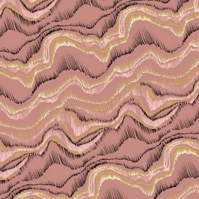 Pattern State Marble Sketch Sedona Shower Curtain Pink - Deny Designs 4 Pattern State Marble Sketch Sedona Shower Curtain Pink - Deny Designs - Image 2