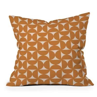 Deny Designs Color Poems Square Outdoor Throw Pillow Orange 6 Deny Designs Color Poems Square Outdoor Throw Pillow Orange - Image 4