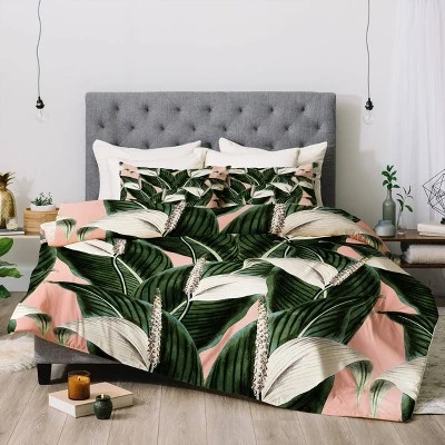Marta Barragan Camarasa Sweet Floral Comforter & Sham Set Green - Deny Designs 3 Marta Barragan Camarasa Sweet Floral Comforter & Sham Set Green - Deny Designs