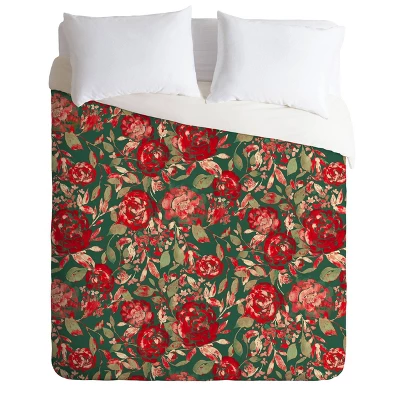 Jacqueline Maldonado Farmhouse Floral Christmas Comforter Set 7 Jacqueline Maldonado Farmhouse Floral Christmas Comforter Set - Image 5