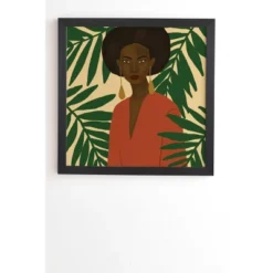 Nawaalillustrations No.kita Framed Wall Art Black - Deny Designs -Home Decor Store GUEST c40ddc44 5338 4c00 9868 326e87f190de