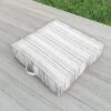 Holli Zollinger AEGEAN MULTI STRIPE Outdoor Floor Cushion - Deny Designs