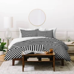 Three Of The Possessed Dazzle New York Duvet Set - Deny Designs