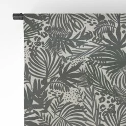 Marta Barragan Camarasa Wild Abstract Jungle On Black Single Panel Sheer Window Curtain - Deny Designs 10 Marta Barragan Camarasa Wild Abstract Jungle On Black Single Panel Sheer Window Curtain - Deny Designs -Home Decor Store GUEST c7d6496b 115b 4835 b28e 41907a4bbc0b