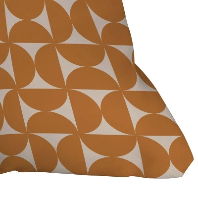 Deny Designs Color Poems Square Outdoor Throw Pillow Orange 4 Deny Designs Color Poems Square Outdoor Throw Pillow Orange - Image 2