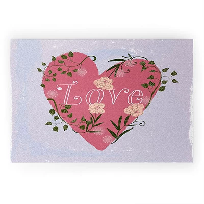 Joy Laforme Love Your Valentine Welcome Mat - Society6 5 Joy Laforme Love Your Valentine Welcome Mat - Society6 - Image 3