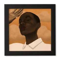 12" X 12" Nawaalillustrations Suns Out Framed Wall Art Black - Deny Designs 8 12" X 12" Nawaalillustrations Suns Out Framed Wall Art Black - Deny Designs -Home Decor Store GUEST ccc17a27 05cd 4a5e a11e d45431440726