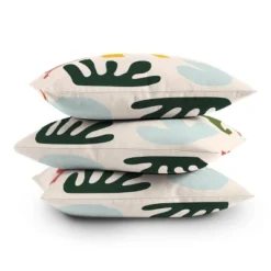 16"x16" Lane And Lucia Collection Of Happy Things Square Throw Pillow Cream - Deny Designs -Home Decor Store GUEST cdc2ee7e e4b6 4943 8d9d 25ee67966158