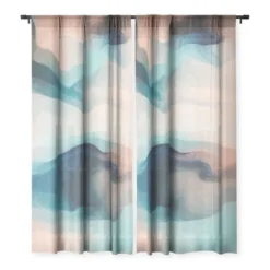 Marta Barragan Camarasa Abstract Tidal Waves Single Panel Sheer Window Curtain - Deny Designs -Home Decor Store GUEST d132990f f5aa 4f4d 8cf2 87484e8a19bd