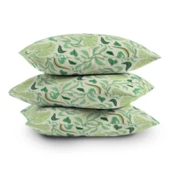 16"x16" SunLee Art Playful Square Throw Pillow Green - Deny Designs 7 16"x16" SunLee Art Playful Square Throw Pillow Green - Deny Designs -Home Decor Store GUEST d73376ba 8a5f 41b5 b888 5afb74e7f88d