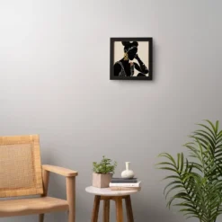 Domonique Brown Black Hair No. 6 Framed Wall Art Black - Deny Designs 10 Domonique Brown Black Hair No. 6 Framed Wall Art Black - Deny Designs -Home Decor Store GUEST d75f22a3 7081 4a0f a294 56c9f810331b