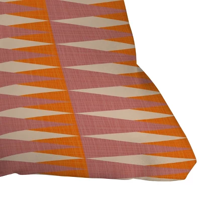 Mirimo GeoTribe South Outdoor Throw Pillow Red - Deny Designs 4 Mirimo GeoTribe South Outdoor Throw Pillow Red - Deny Designs - Image 2