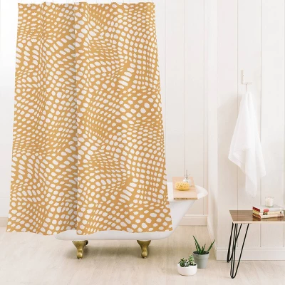 Dune Dots 3 Shower Curtain - Deny Designs 3 Dune Dots 3 Shower Curtain - Deny Designs