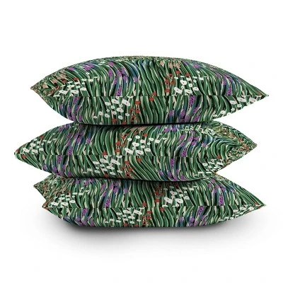 Windy Day In Garden Outdoor Throw Pillow - Deny Designs 4 Windy Day In Garden Outdoor Throw Pillow - Deny Designs - Image 2