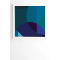 Abstract By Brije Coastal Nights Framed Wall Canvas White/Blue - Deny Designs 10 Abstract By Brije Coastal Nights Framed Wall Canvas White/Blue - Deny Designs -Home Decor Store GUEST dd36f107 126b 44e1 858d 4f7e14c345d3