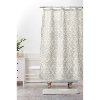 Nothing But Neutral Memory Foam Bath Mat And Shower Curtain Collection - Deny Designs 2 Nothing But Neutral Memory Foam Bath Mat And Shower Curtain Collection - Deny Designs