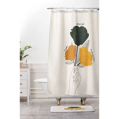 Oris Eddu Make Yourself A Priority Memory Foam Bath Mat Cream - Deny Designs 3 Oris Eddu Make Yourself A Priority Memory Foam Bath Mat Cream - Deny Designs