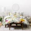 Iveta Abolina Bretta Duvet Cover Set Yellow - Deny Designs