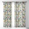 Marta Barragan Camarasa Wild Colorful Jungle FN5 Single Panel Sheer Window Curtain - Deny Designs -Home Decor Store GUEST e4adcfed cb22 41c4 8f65 6df2a3a179db