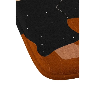 Studio 1514 Brooklyn Sisterhood Memory Foam Bath Mat Brown - Deny Designs 4 Studio 1514 Brooklyn Sisterhood Memory Foam Bath Mat Brown - Deny Designs - Image 2