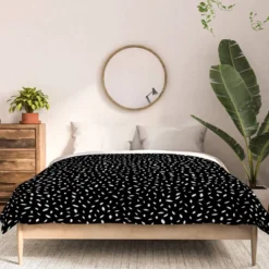 Iveta Abolina Amara 100% Cotton Comforter Set Black - Deny Designs -Home Decor Store GUEST eb6aa167 f870 4012 b52b 5856d9cdbb06