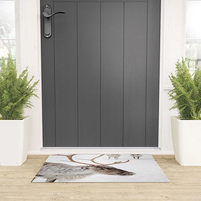 Henrike Schenk Travel Photography Reindeer With Antlers Art Print Tromso Norway Animal Snow Photo Welcome Mat - Society6 3 Henrike Schenk Travel Photography Reindeer With Antlers Art Print Tromso Norway Animal Snow Photo Welcome Mat - Society6