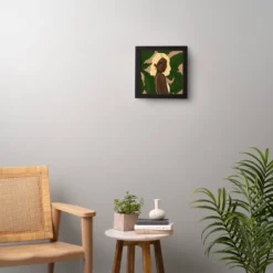 12" X 12" Nawaalillustrations Blonde Framed Wall Art Black - Deny Designs 9 12" X 12" Nawaalillustrations Blonde Framed Wall Art Black - Deny Designs -Home Decor Store GUEST ecfce318 81cd 483a b3c4 223bbcef316f