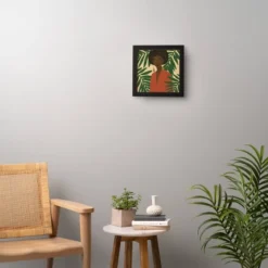 Nawaalillustrations No.kita Framed Wall Art Black - Deny Designs -Home Decor Store GUEST ee40842b 973f 42e0 9127 7d285c71e542