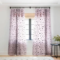 Emanuela Carratoni Bubble Pattern On Pink Single Panel Sheer Window Curtain - Deny Designs 7 Emanuela Carratoni Bubble Pattern On Pink Single Panel Sheer Window Curtain - Deny Designs -Home Decor Store GUEST efff7464 5771 4f72 a213 52b03ebcc565