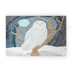 Sewzinski Snowy Owl At Night Welcome Mat - Society6 12 Sewzinski Snowy Owl At Night Welcome Mat - Society6 -Home Decor Store GUEST f042eae7 c9ab 444d 95f3 7b27dff516ff