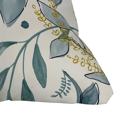 20"x20" Deny Designs Gyaneshwari Dave Winter Hues Square Outdoor Throw Pillow Off-White 3 20"x20" Deny Designs Gyaneshwari Dave Winter Hues Square Outdoor Throw Pillow Off-White