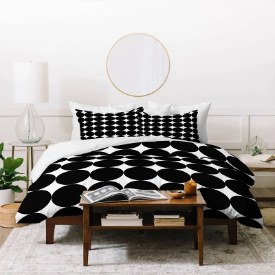 Natalie Baca Mod Polka Dot Duvet Set - Deny Designs 3 Natalie Baca Mod Polka Dot Duvet Set - Deny Designs