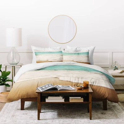 Bree Madden Ombre Beach Lightweight Duvet Cover - Deny Designs® 4 Bree Madden Ombre Beach Lightweight Duvet Cover - Deny Designs® - Image 2