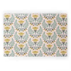 Heather Dutton La Floraison Blush Pink Looped Vinyl Welcome Mat - Society6 -Home Decor Store GUEST f5009b92 30e1 406b 8d5f 80b2c0c3a540