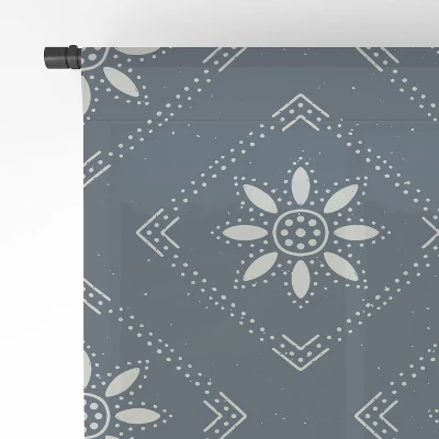 CoastL Studio Scandinavian Classic Blue Single Panel Sheer Window Curtain - Deny Designs 5 CoastL Studio Scandinavian Classic Blue Single Panel Sheer Window Curtain - Deny Designs - Image 3