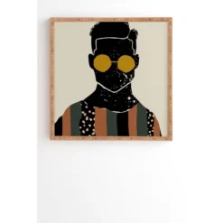 Domonique Brown Black Hair No. 7 Framed Wall Art Bamboo - Deny Designs 9 Domonique Brown Black Hair No. 7 Framed Wall Art Bamboo - Deny Designs -Home Decor Store GUEST fa3f3481 9088 486f 90f3 37abd3a42f39