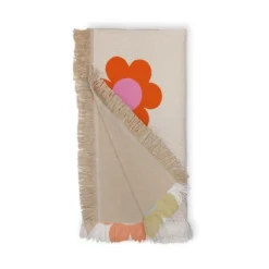 Daily Regina Designs Retro Floral Colorful Print Woven Throw Blanket - Deny Designs -Home Decor Store GUEST fa8f8c59 9904 4710 a4b2 08cf2ed0695d