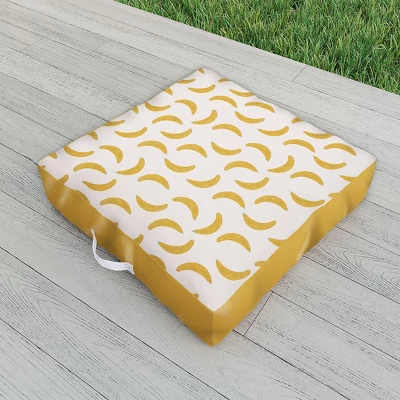 Hello Twiggs Yellow Banana Outdoor Floor Cushion - Deny Designs 3 Hello Twiggs Yellow Banana Outdoor Floor Cushion - Deny Designs