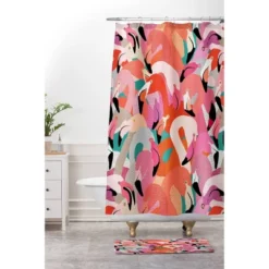 Flamingos Bath Mat (36"x24") Pink - Deny Designs -Home Decor Store GUEST fdeb40cb 7d03 4985 b3b5 875a37c959e2